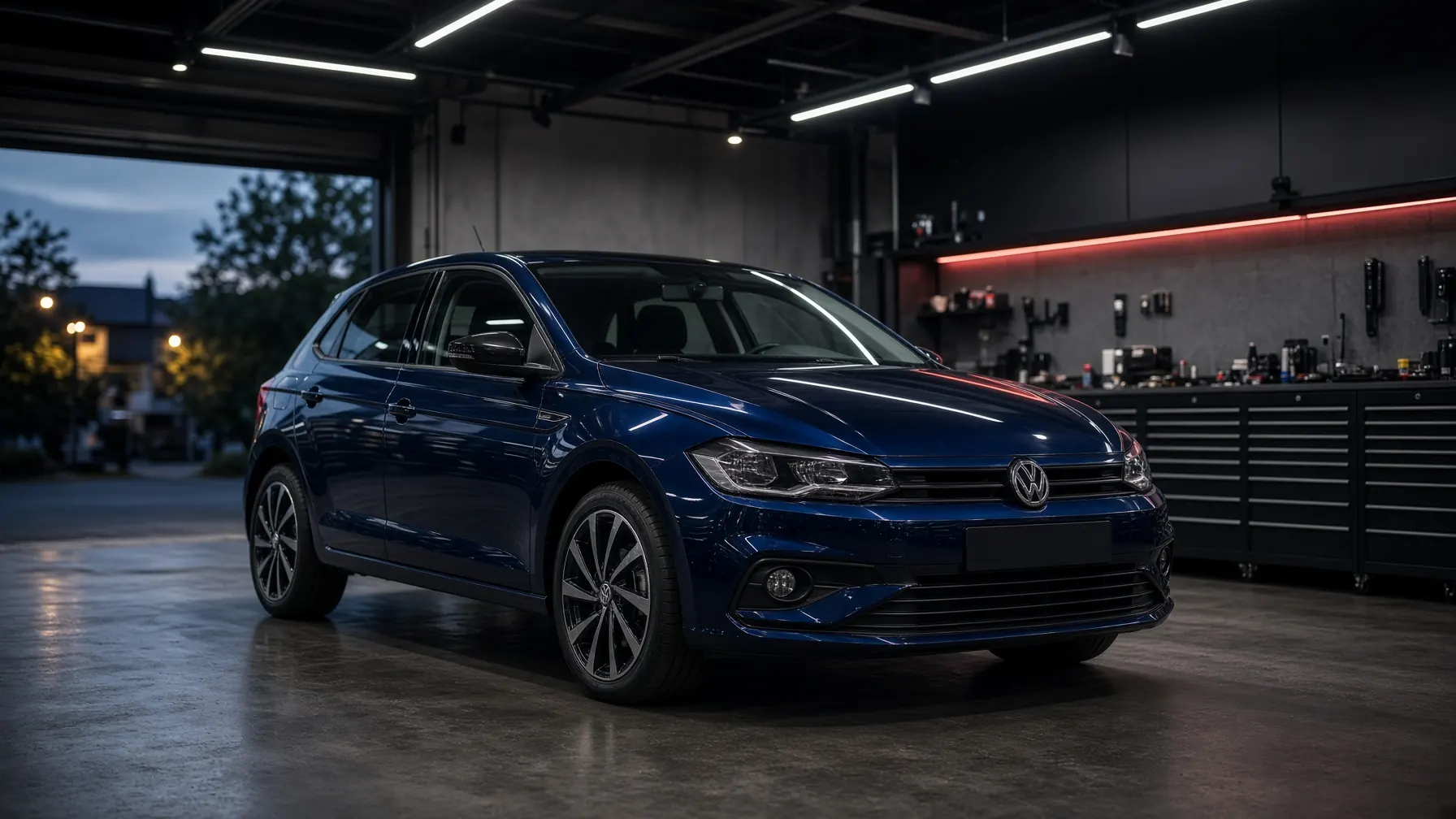 Véhicule d’occasion préparé dans l’atelier HS Auto à Bercheux