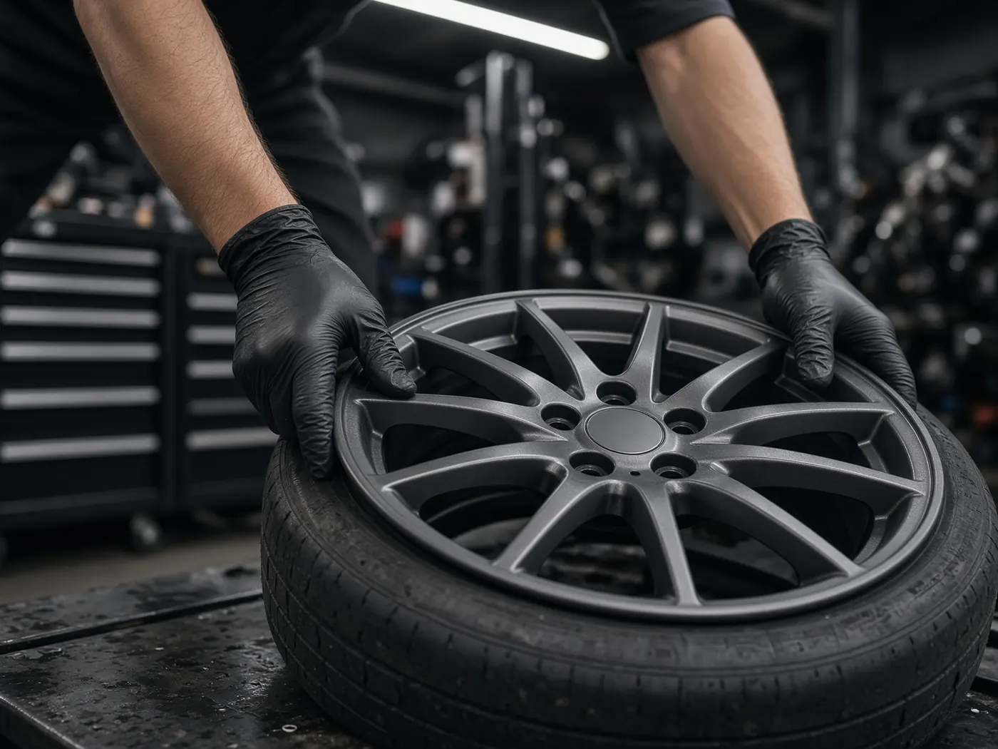 Préparation dans l’atelier HS Auto à Bercheux